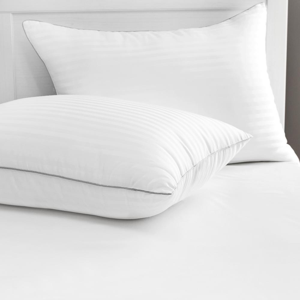 Restonic Luxury Memory Fiber Standard Pillow with 500 Thread Count