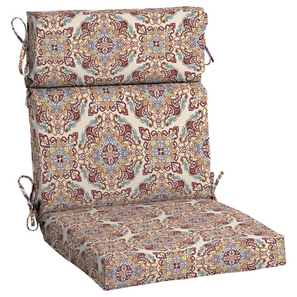 Highback Outdoor Chair Cushions The Home Depot - Tall Back Chair Cushions Highback Outdoor Chair Cushions The Home Depot - Tall Back Chair Cushions