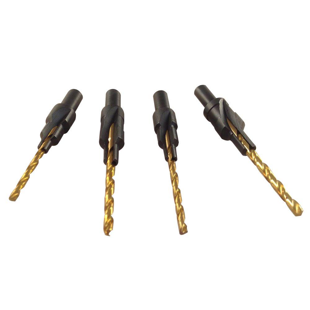 BLUMOL Drill/Countersink Set (4Piece)6211 The Home Depot