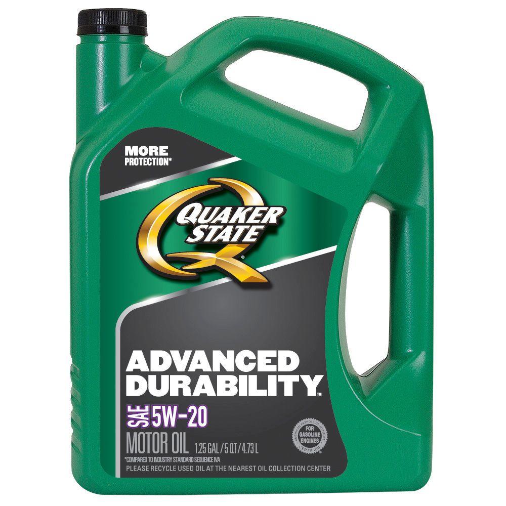 Quaker State 5 qt. 5W20 Motor Oil550038290 The Home Depot