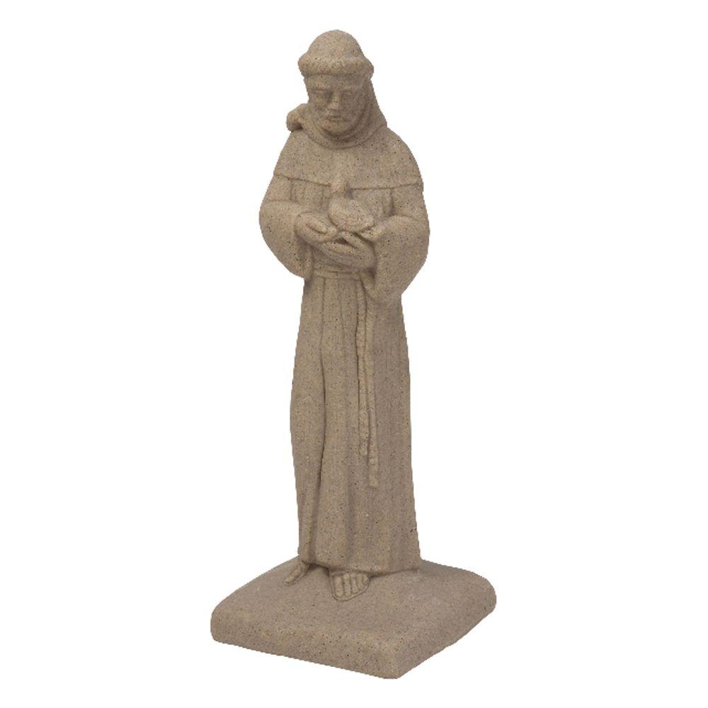 Emsco Sandstone High Density Resin St Francis Statue 2230 1 The
