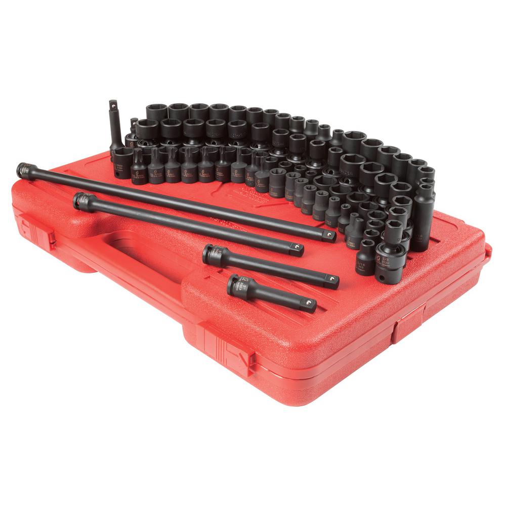Sunex Tools 3351 51 Piece 3//8/" Drive Metric Master Impact Socket Set New!