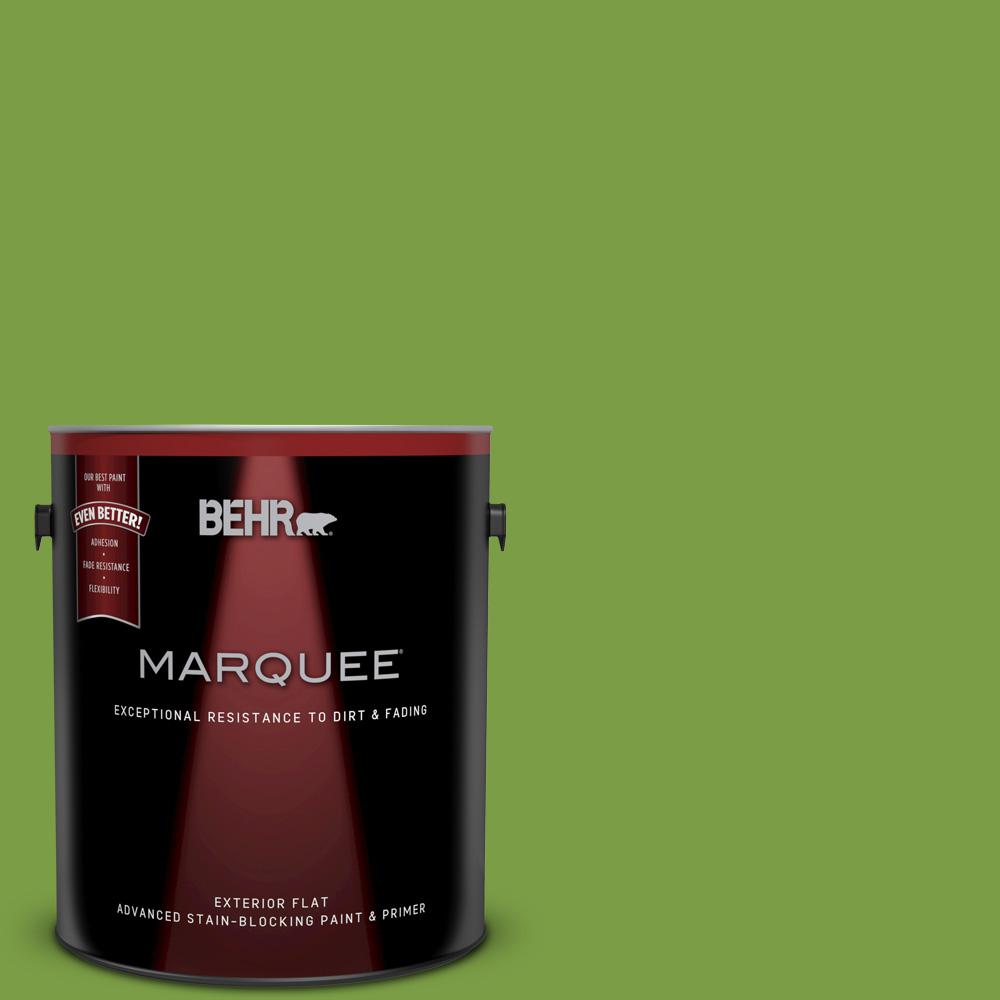 BEHR MARQUEE 1gal. 420B7 Pepper Grass Flat Exterior Paint445301