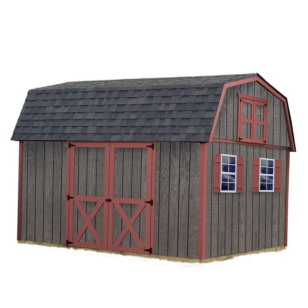 best barns cambridge 10 ft. x 12 ft. wood storage shed kit