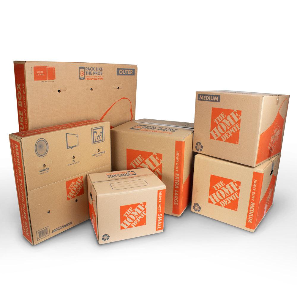 home packing boxes
