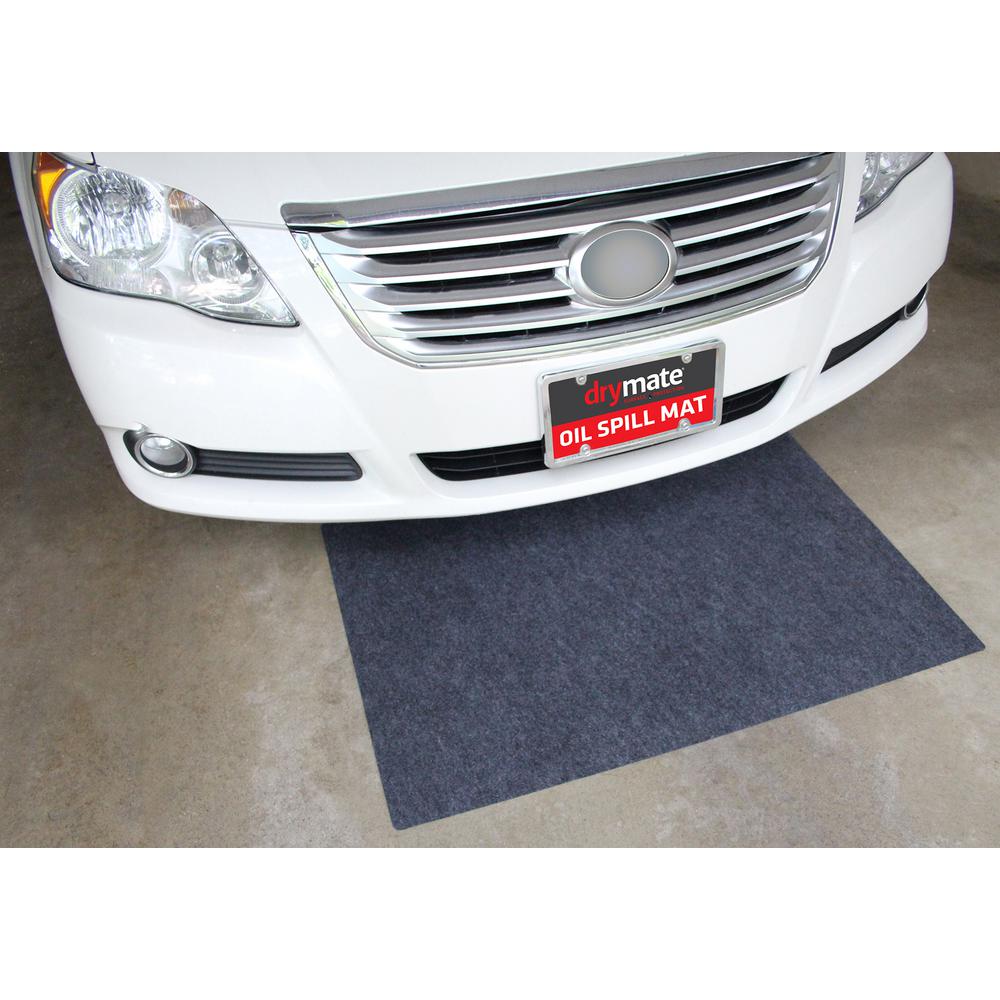 Armor All 2 5 Ft X 5 Ft Charcoal Gray Polyester Garage Flooring