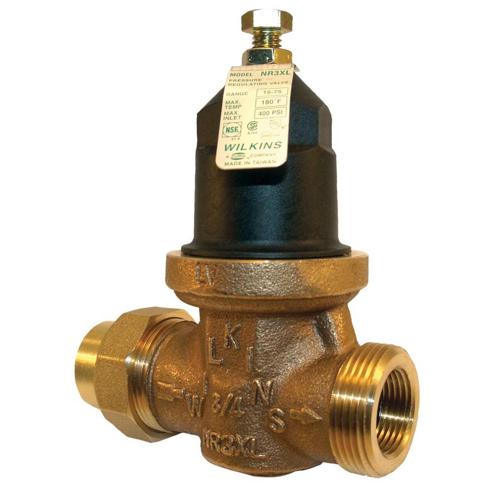 ZurnWilkins 1 in. No Lead Brass Water Pressure Reducing Valve1NR3XL