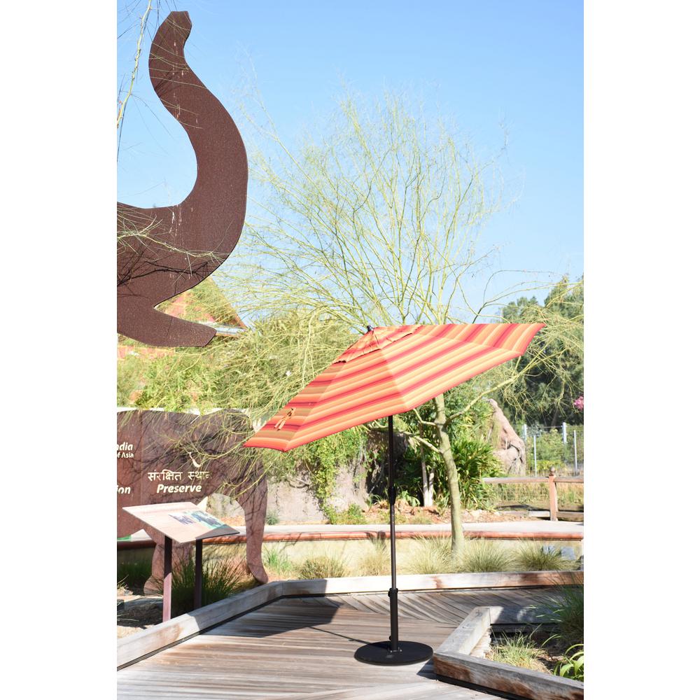 California Umbrella 9 Ft Bronze Aluminum Pole Market Aluminum