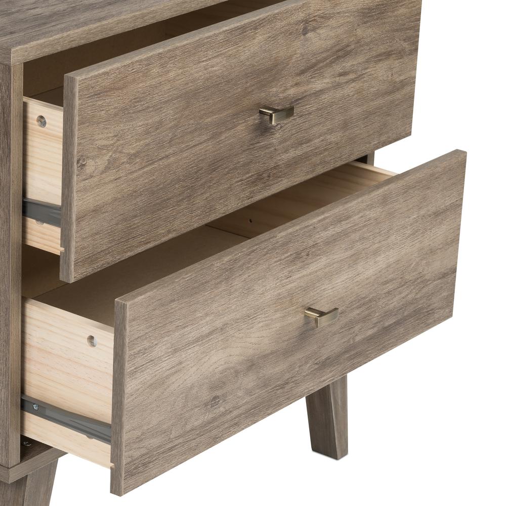 Prepac 6 Drawer Milo Mid Century Modern Dresser Ddbr 1406 1 The