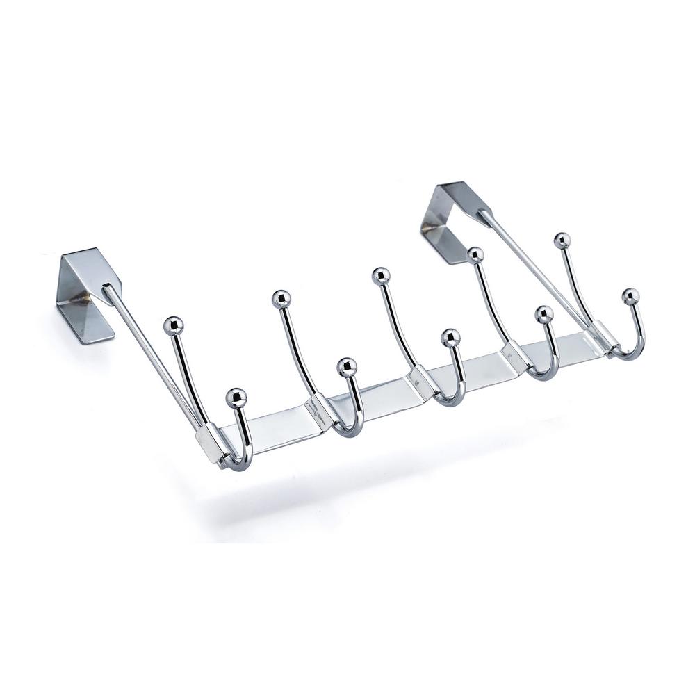 Richelieu Hardware 133/8 in. Chrome OverTheDoor Utility Hook77943