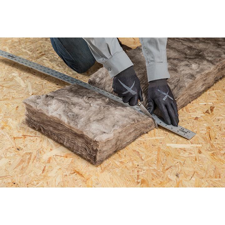 Owens Corning R 38 64 Sq Ft Faced Fiberglass Batt Insulation 24 In W X 48 In L In The Batt Insulation Department At Lowes Com