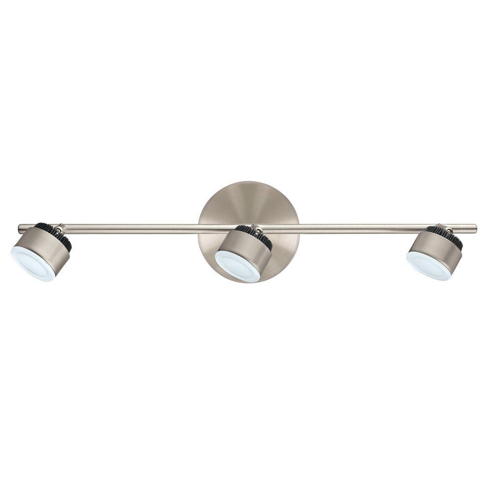 Eglo Armento 1 Collection 22 83 In W 3 Light Satin Nickel Eglo Armento 1 Collection 22 83 In W 3