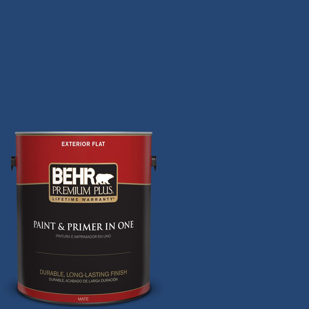 Behr Premium Plus 1 Gal S H 580 Navy Blue Flat Exterior Paint And Behr Premium Plus 1 Gal S H 580 Navy Blue Flat Exterior Paint And