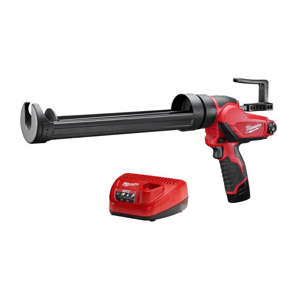 Milwaukee M12 12-Volt Lithium-Ion Cordless Quart Caulk and Adhesive Gun Kit with... by Milwaukee