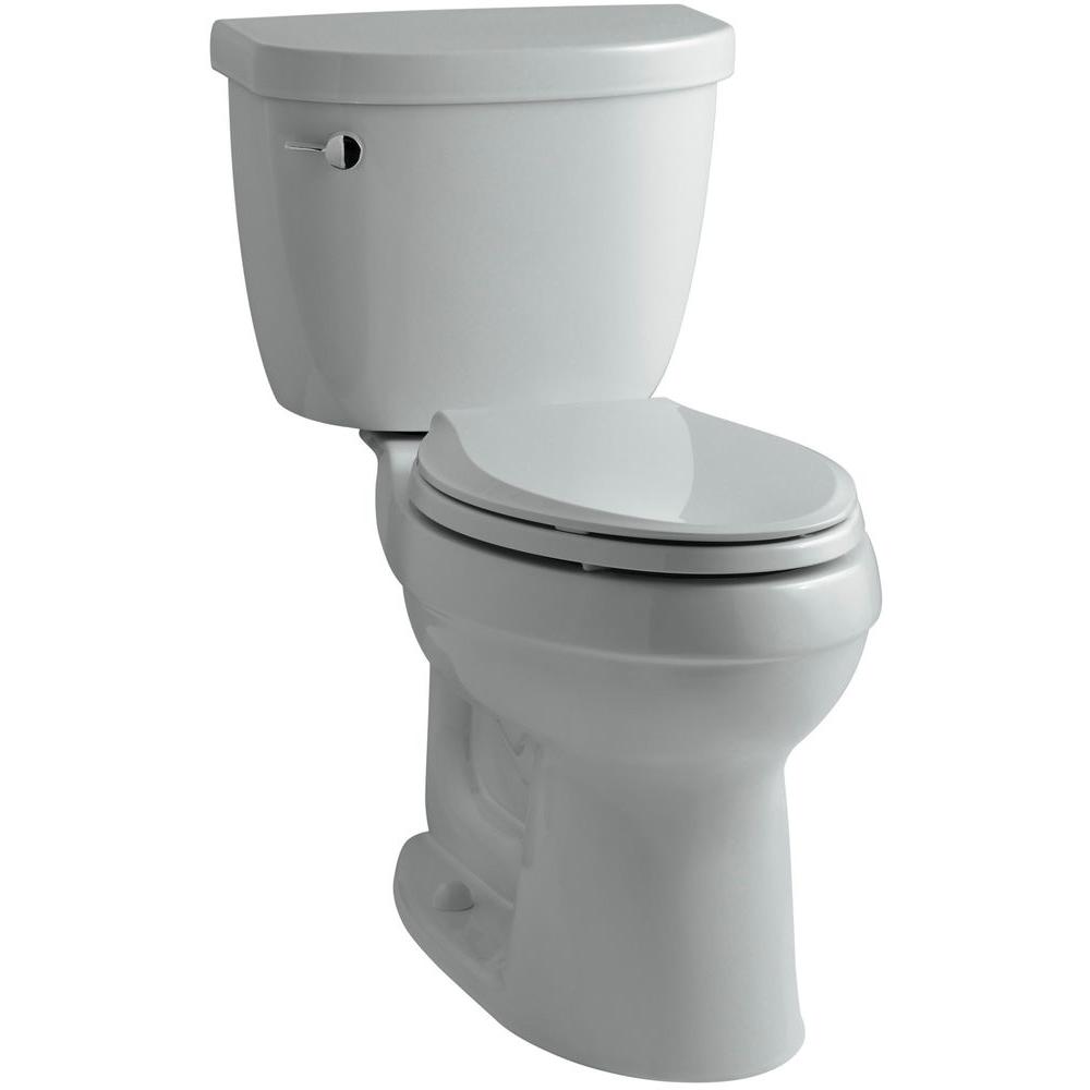 KOHLER Cimarron Comfort Height 2-piece 1.6 GPF Elongated Toilet with ...