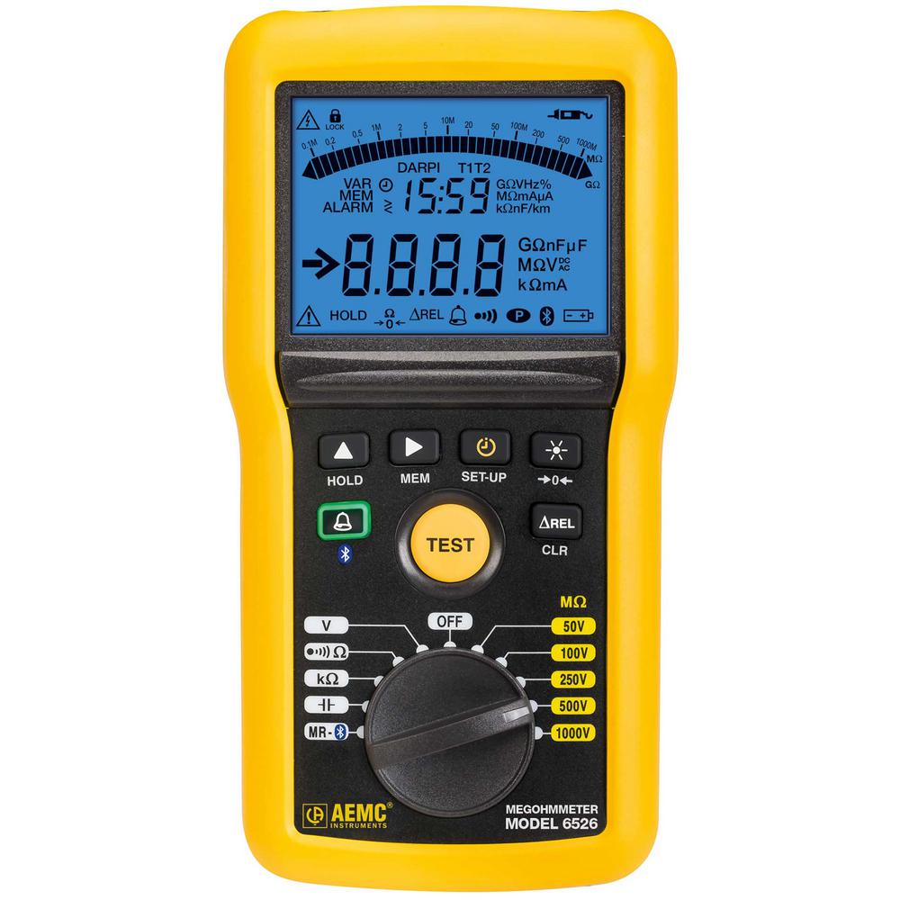 UPC 685338150285 product image for AEMC Digital Megohmmeter with Analog Bargraph and DataView Software | upcitemdb.com