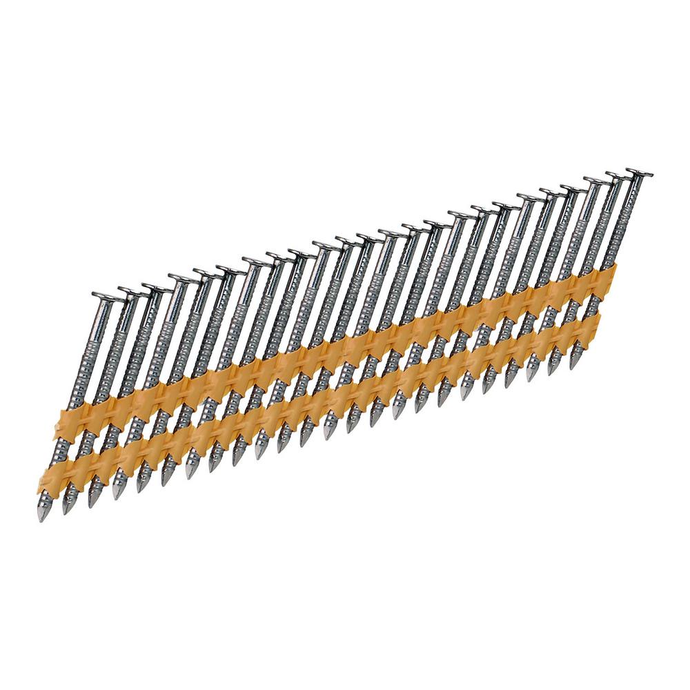 Freeman 23/8 in. 21° 0.113 in. Dia Hot Dipped Galvanized Plastic