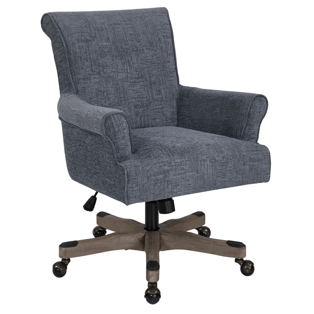 Fabric Desk Chair With Wheels - Lesgazouillis