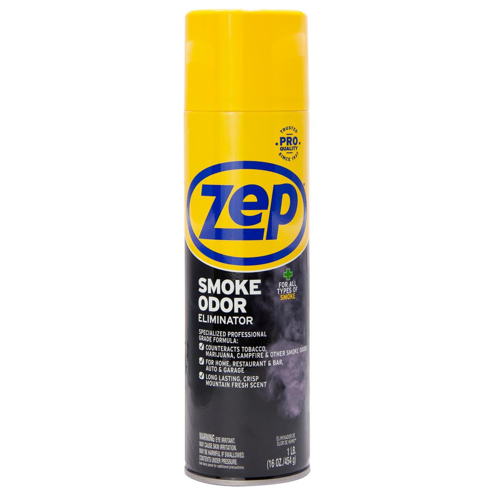 Zep 16 Oz Smoke Odor Eliminator Air Freshener Spray Zusoe16 The Home Depot