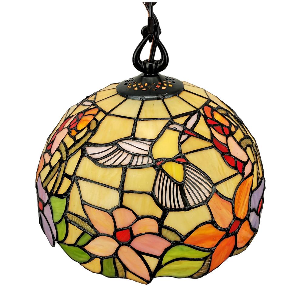 Light Multi Color Hanging Pendant Lamp, Chandelier Lamp Shades Home Depot