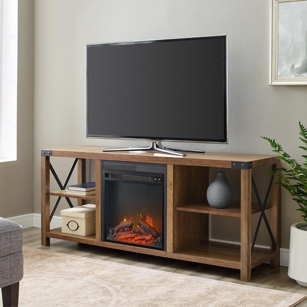 Farmhouse Tv Stands Living Room Furniture The Home Depot
