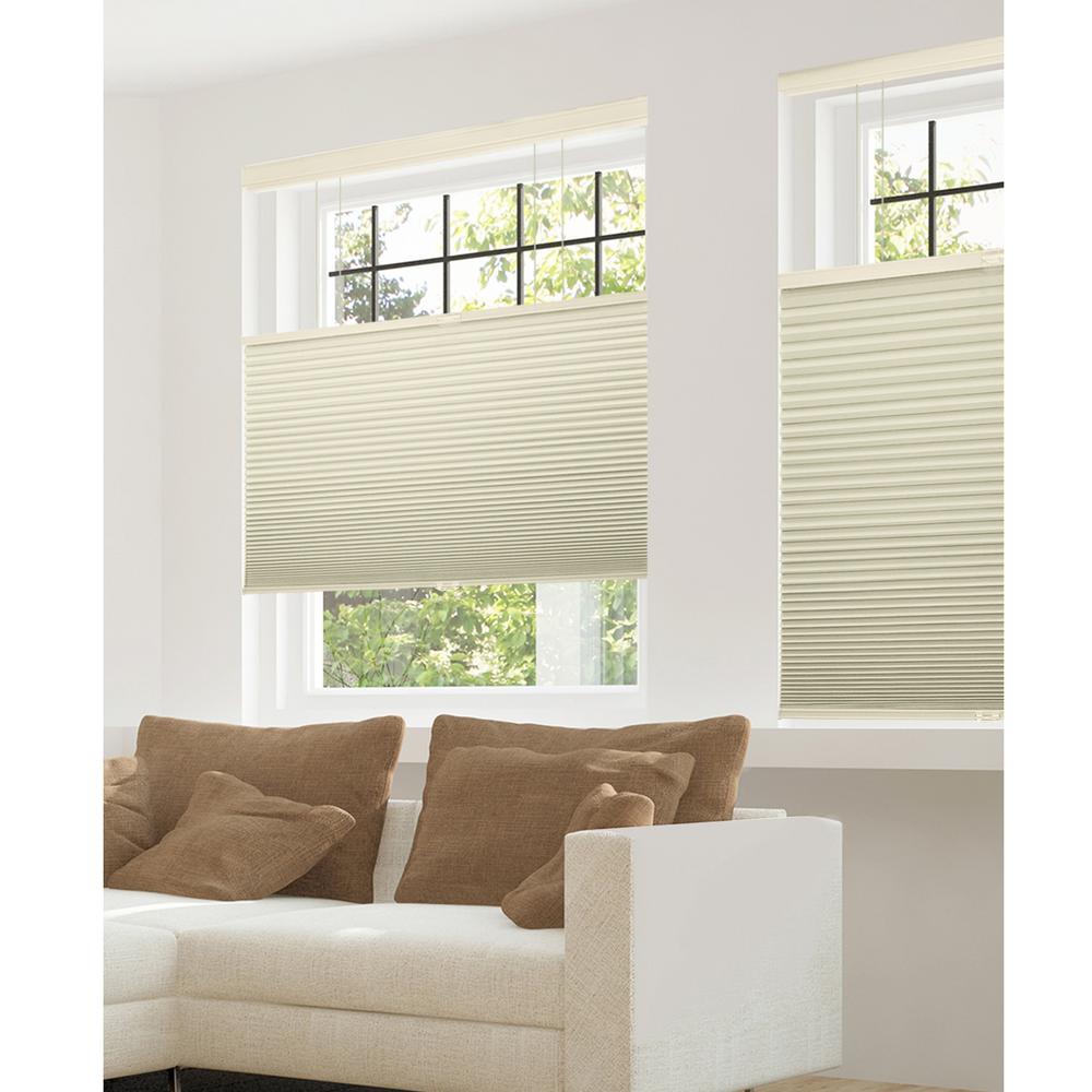 Chicology CuttoWidth Fawn 9/16 in. Blackout Cordless Cellular Shades