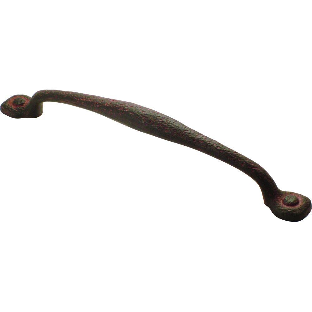 Refined Rustic Cabinet Hardware The Home Depot Refined Rustic 12 In Iron Liance Pull