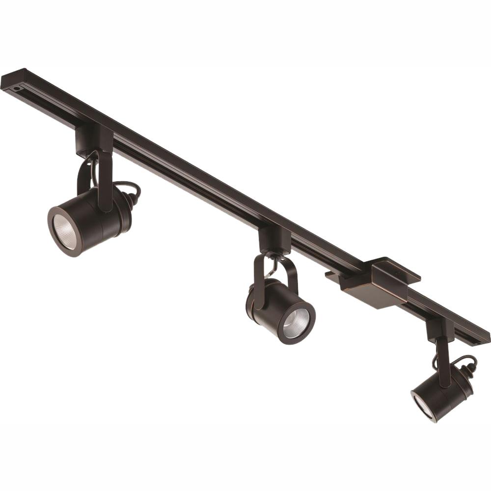 Lithonia Lighting Spotlight 44 5 In 3 Light Oil Rubbed Bronze Integrated Led Track Kit Lithonia Lighting Spotlight 44 5 In 3 Light Oil Rubbed Bronze Integrated Led Track Kit