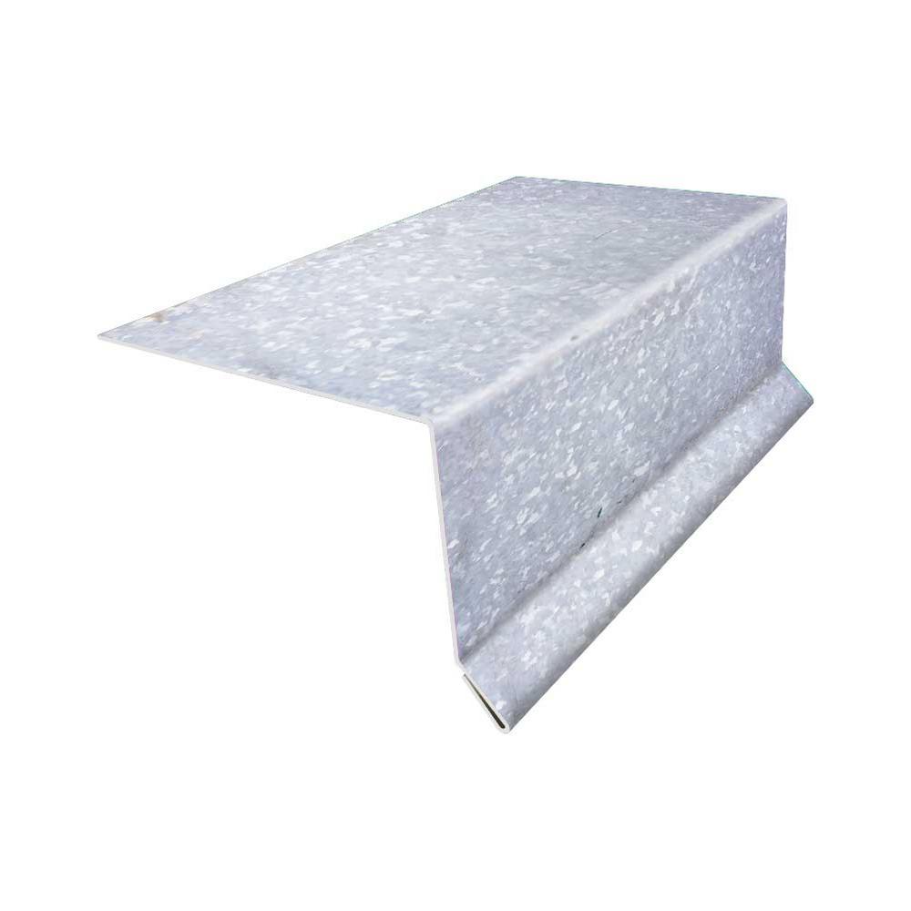 10 ft. Galvanized Steel Side Ridge Eave Flashing03036 The Home Depot