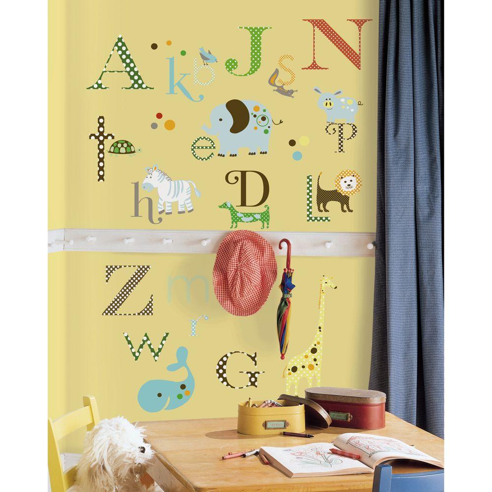 alphabet wall decals