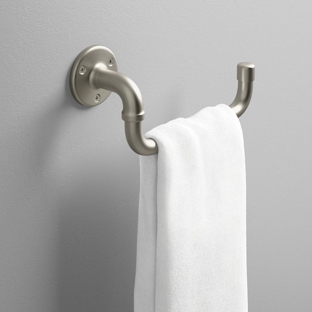 Brushed Nickel Kohler Towel Bars K R24794 Bn C3 1000 
