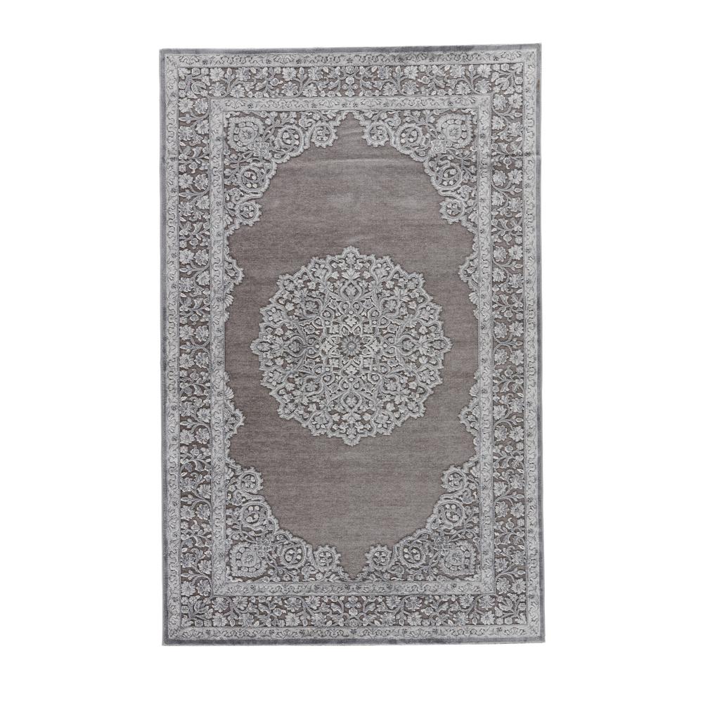 Home Decorators Collection Spiral Medallion Gray 9 Ft X 13 Area Machine Made Frost Gray 9 Ft X 12 Medallion Area
