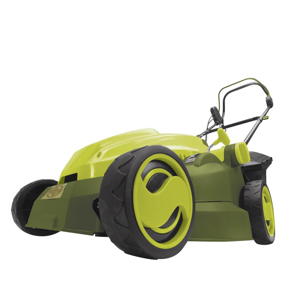 Sun Joe 16 in. 12 Amp Corded Electric Walk Behind Push Mower with Mulcher MJ402E