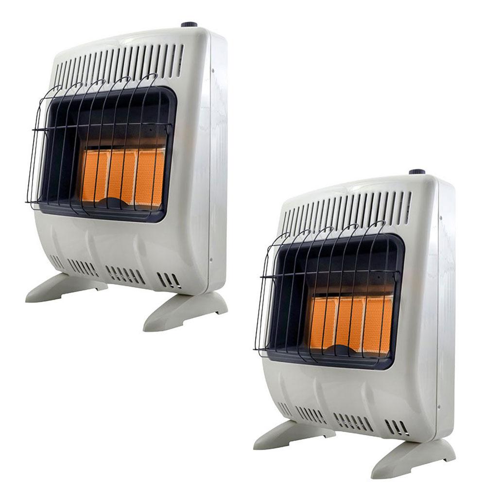 Mr Heater 30 000 Btu Vent Free Propane Garage Black