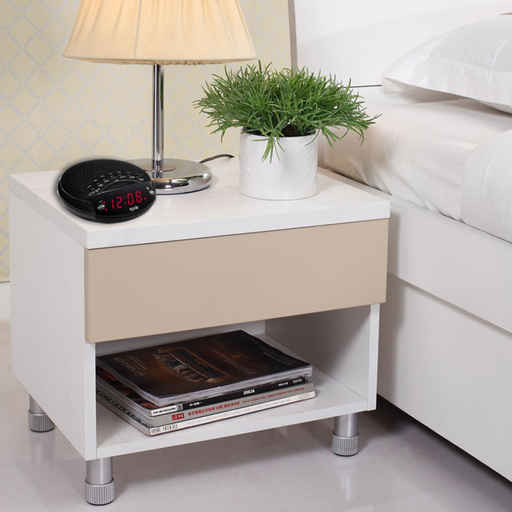 SXE Bluetooth Speaker Alarm Clock Radio by SXE