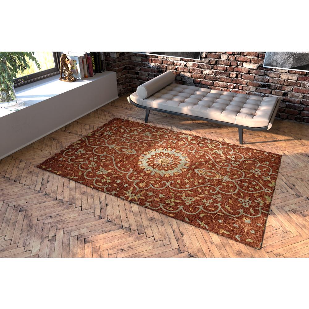 Brick Area Rugs Rugs The Home Depot