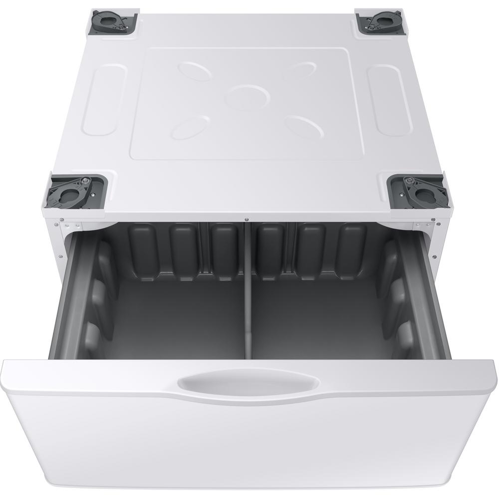 Samsung 14 2 In White Laundry Pedestal With Storage Drawer