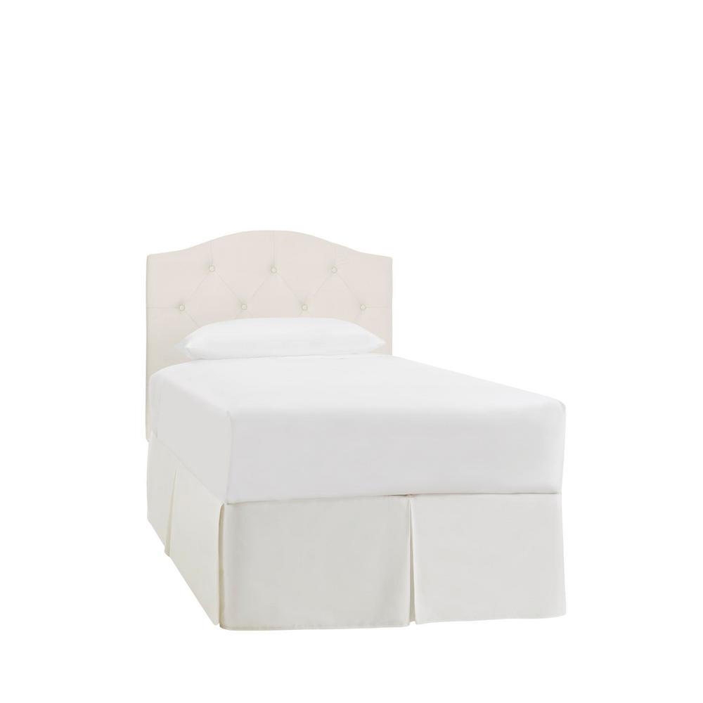 Twin White Upholstered Headboard Beds Bedroom Twin White Upholstered Headboard Beds Bedroom