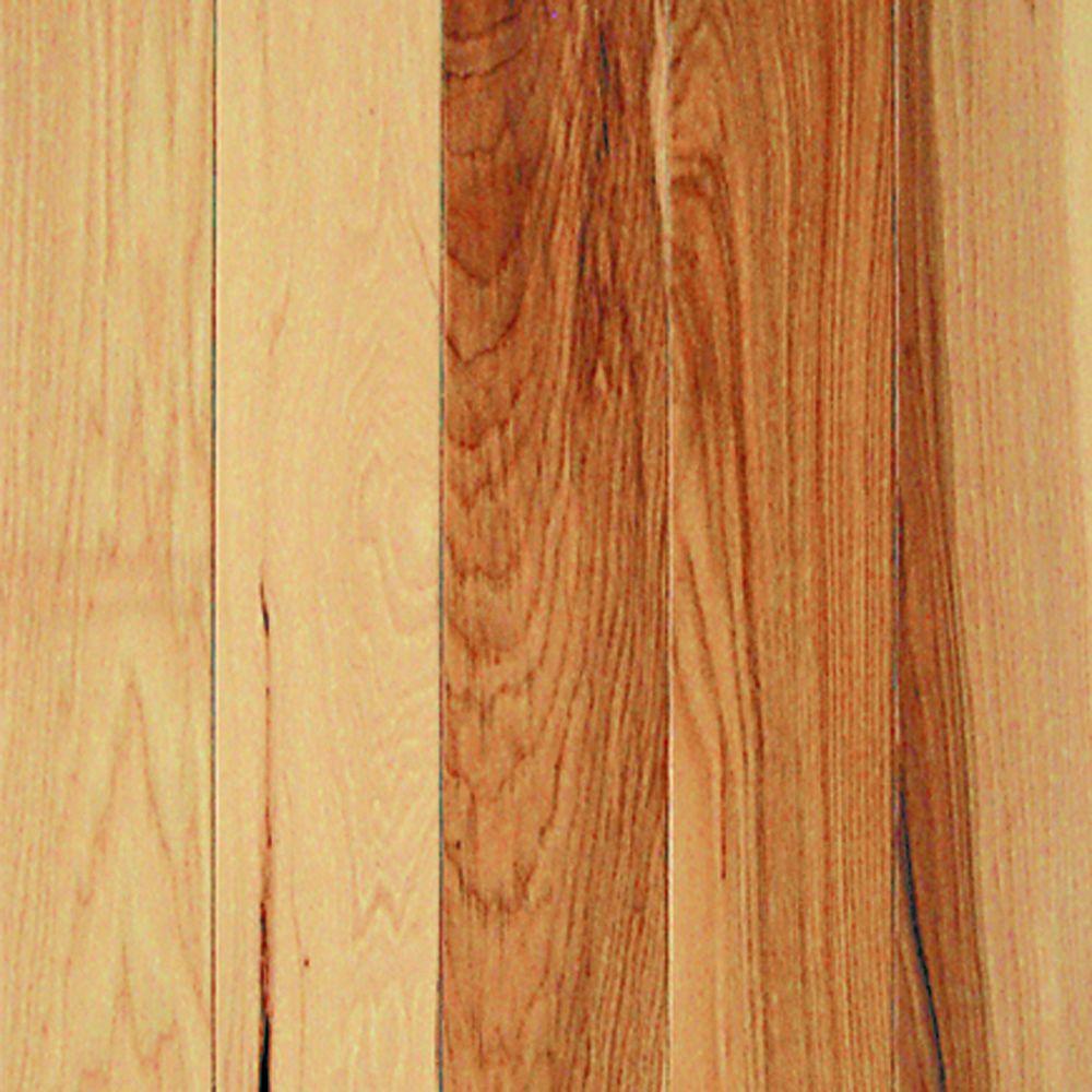 Millstead Hickory Natural 3/4 in. Thick x 3-1/4 in. Wide x ...