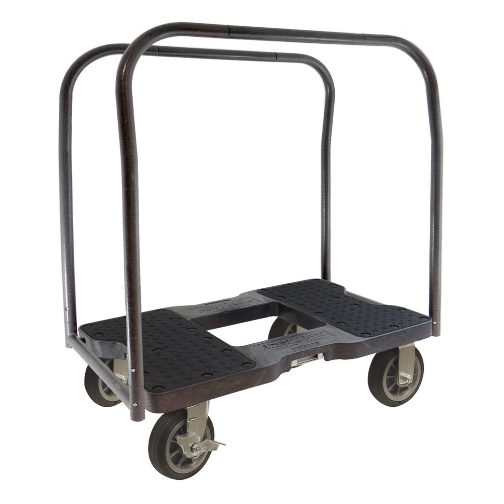 SNAPLOC 1,500 lb. Capacity AllTerrain Panel Cart Dolly in Black