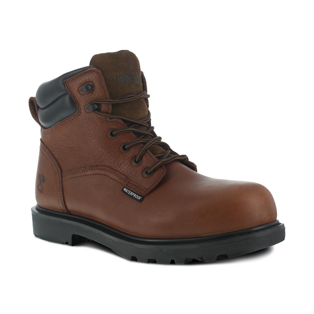 waterproof forged iron leather men's hawthorne boots