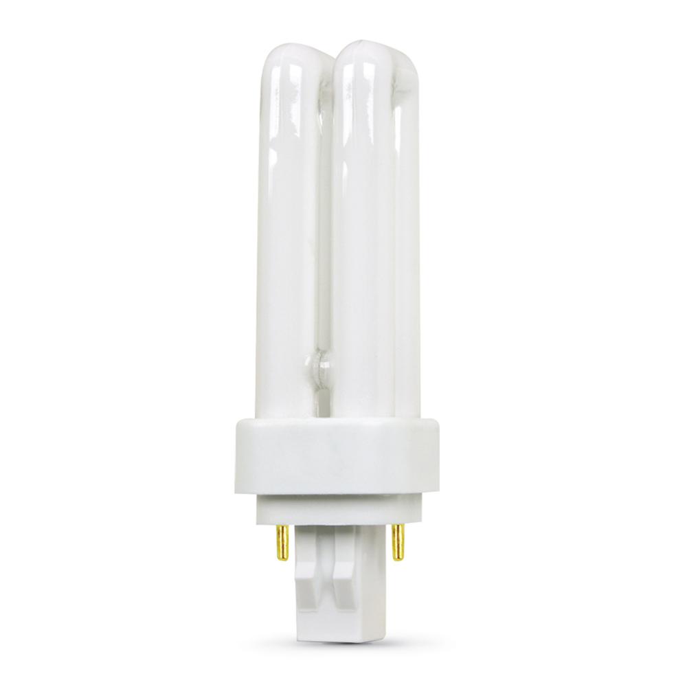 Feit Electric 13W Equiv PL CFLNI Quad Tube 2Pin Plugin GX232 Base