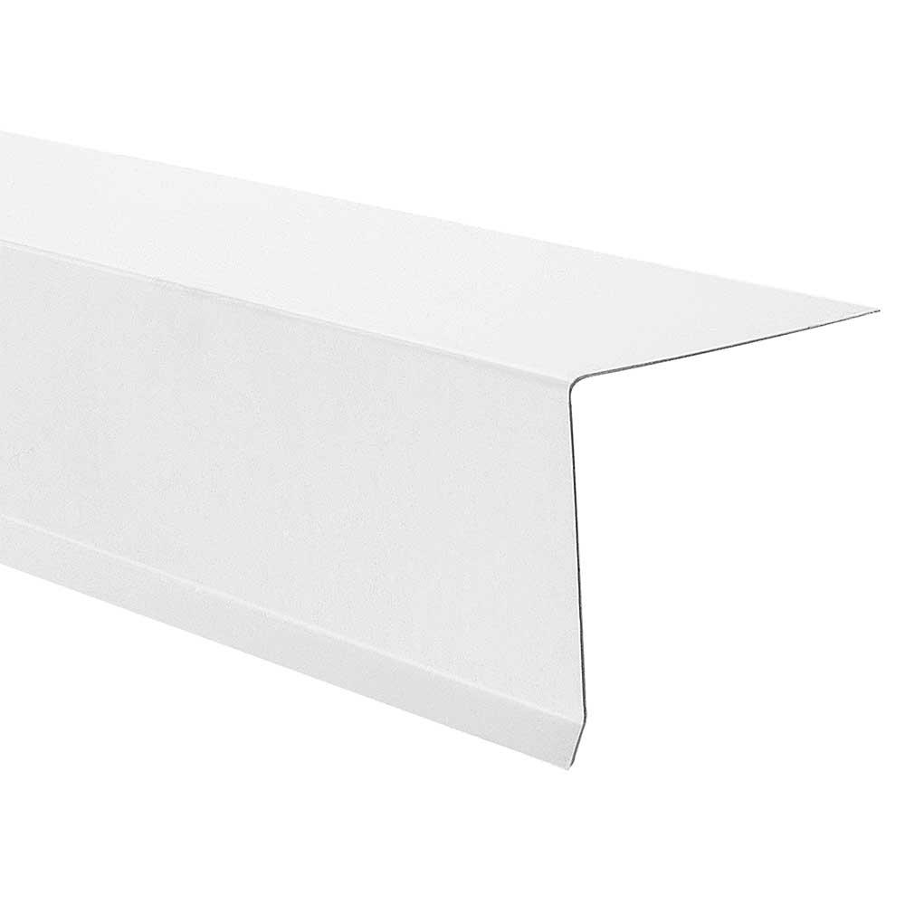 2 in. x 2 in. x 10 ft. 26Gauge Galvanized Steel Drip Edge Flashing in