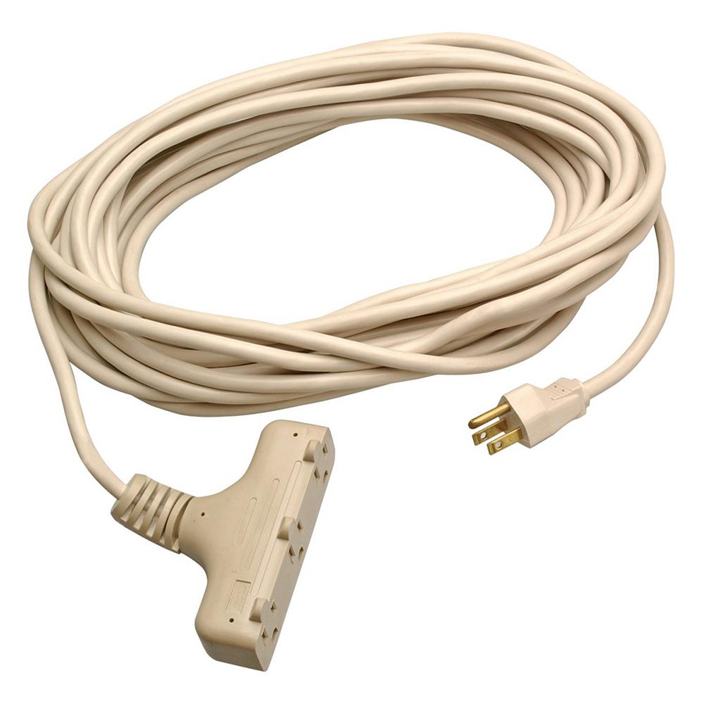 Beige Extension Cords Extension Cords & Surge Protectors The Home Depot