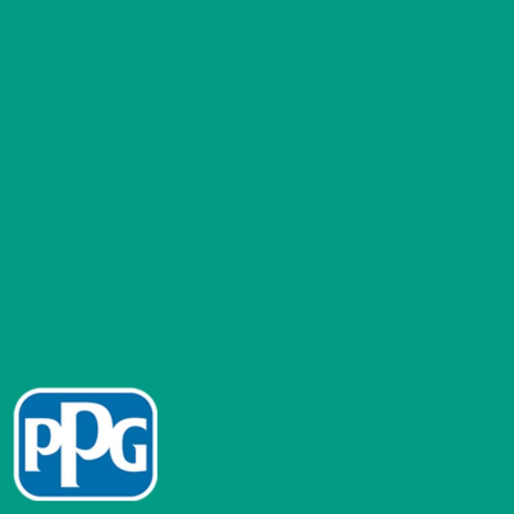 PPG TIMELESS 8 oz. #HDPPGB01 Bright Teal Surprise Flat Interior