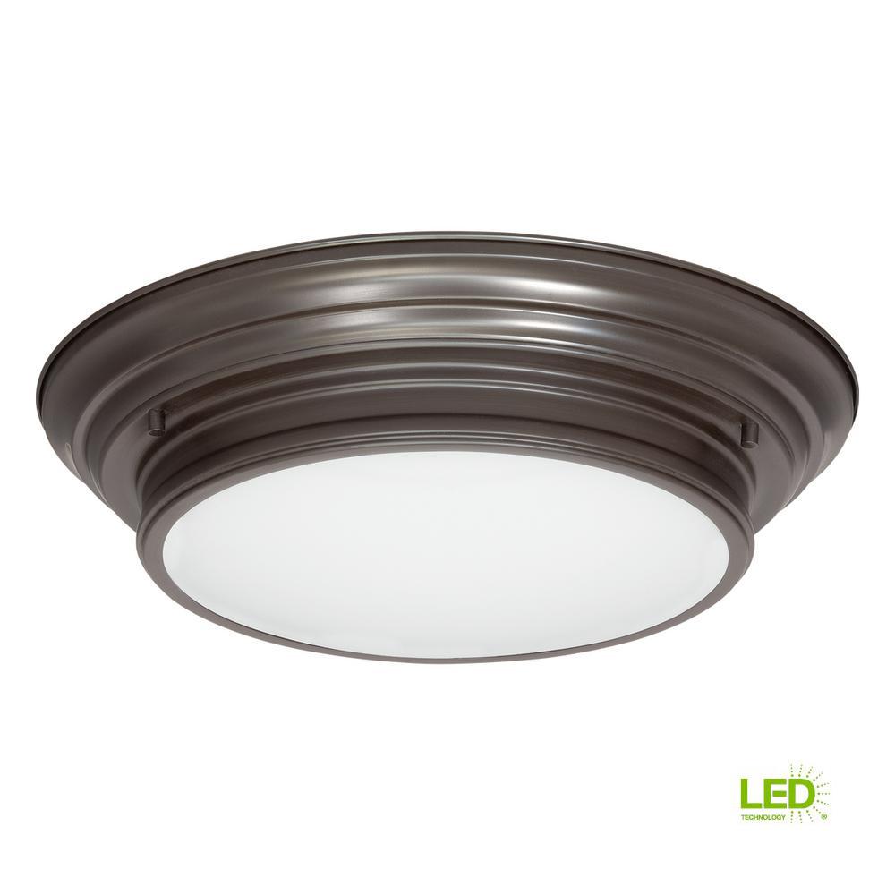 Progress Lighting Flush Mount Lights The Home Depot 15 25 In