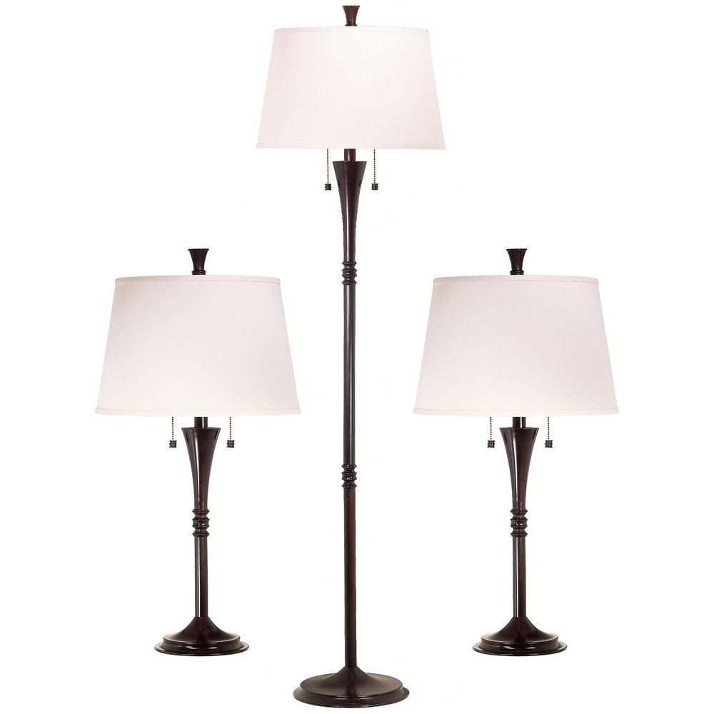 Kenroy Home Park Avenue 29 In Oil Rubbed Bronze 2 Table And 1 Floor Oil Rubbed Bronze 2 Table And 1 Floor