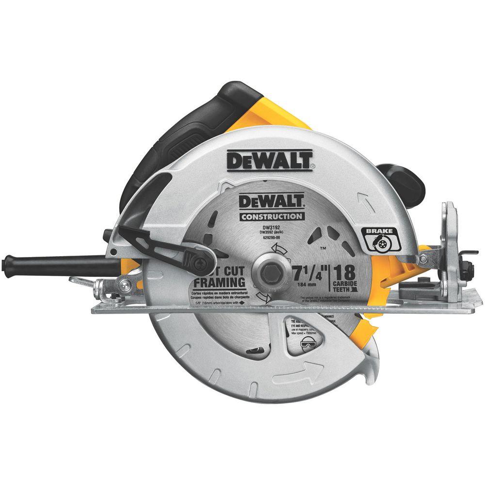 15 Amp 7-1/4 in. Lightweight Circular Saw with Electric Brake