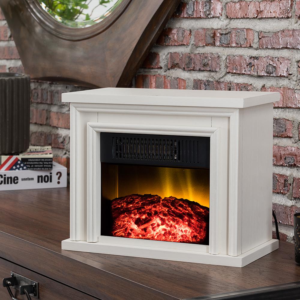Hampton Bay Classic Electric Fireplaces Fireplaces The