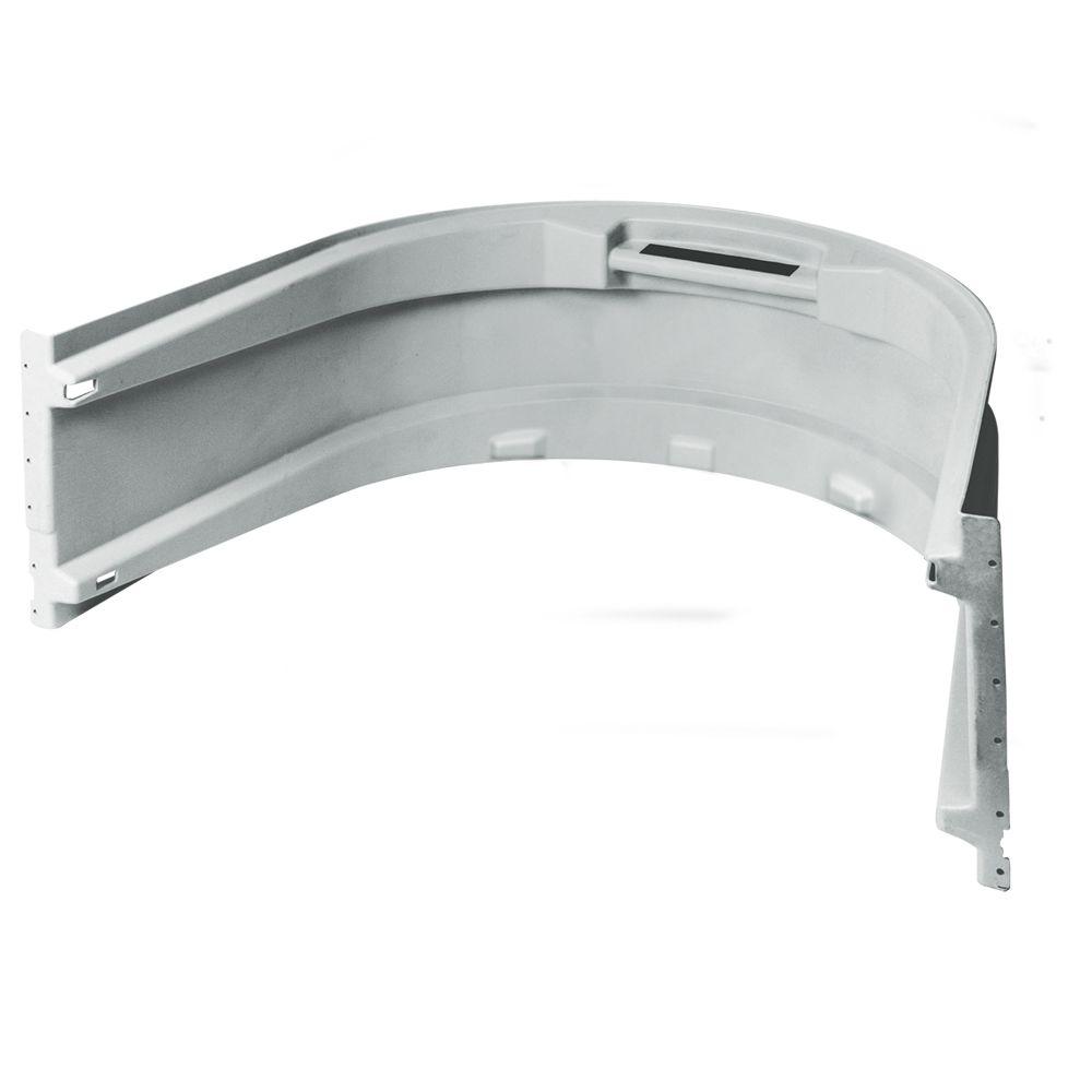 Wellcraft 5600 61 in. x 21 in. Polyethylene Window Well056100092 The